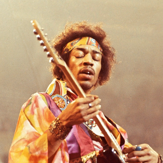 Guitarist Jimi Hendrix